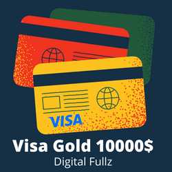 10000$ Balanced Visa Gold DUMP + FULLZ | USA